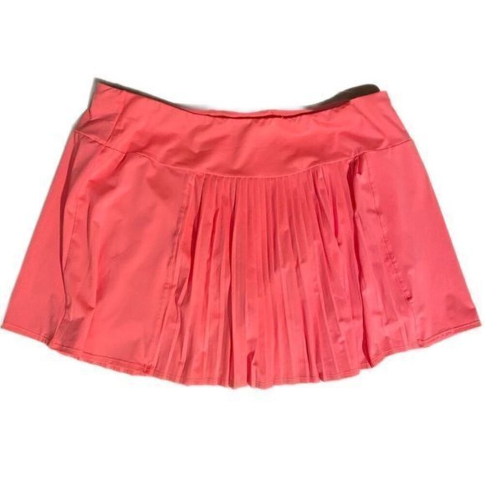 Tail Tennis Skort-XL orange pleated , polyester spandex